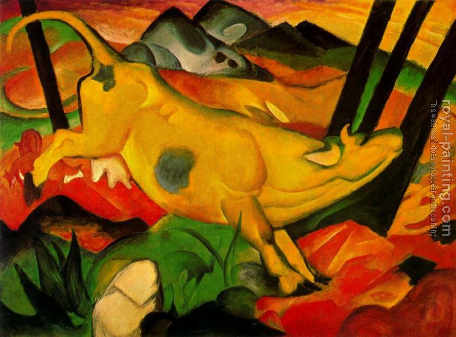 Franz Marc : The Yellow Cow II